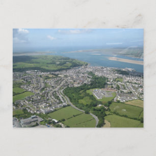 View of Caernarfon and Anglesea Postcard