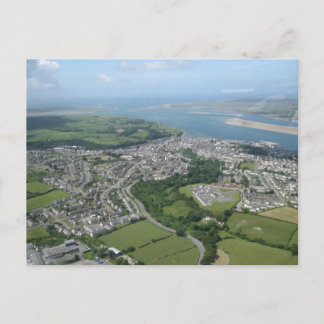 View of Caernarfon and Anglesea Postcard