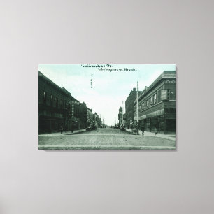 View of Callender StreetLivingston, MT Canvas Print