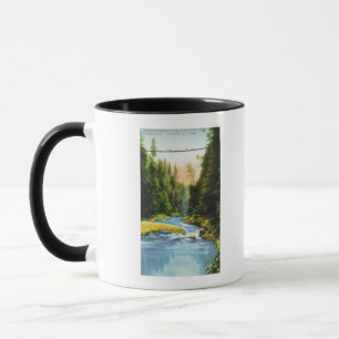 View of Capilano Suspension Bridge # 2 Mug