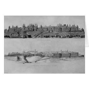 View of Carcassonne from the west side