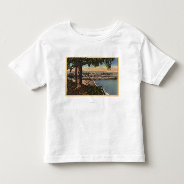 View of Casino & Pier from a Distance Toddler T-Shirt (Front)