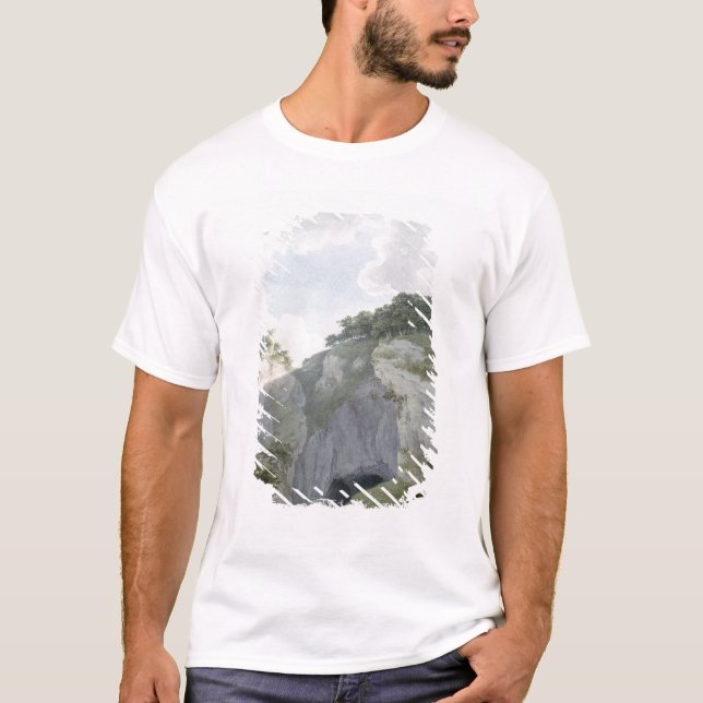 View of Castle and Cavern at Castelton T-Shirt (Front)