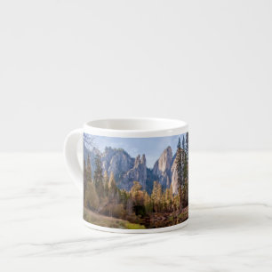 View of Cathedral Peaks Espresso Cup