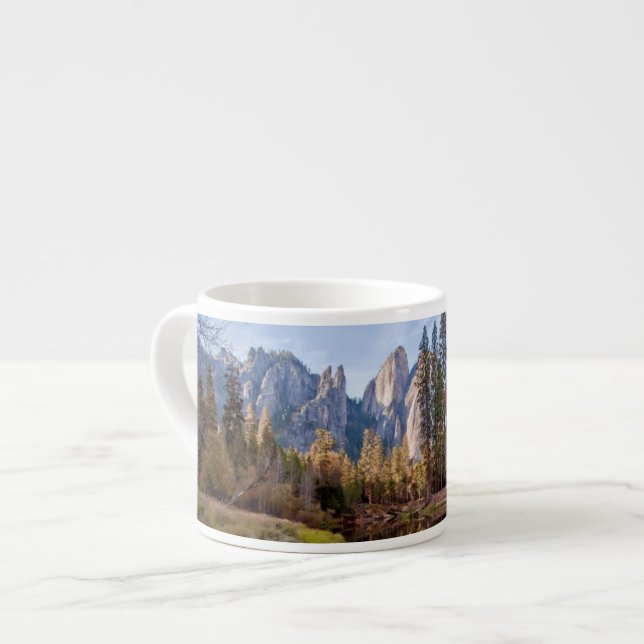 View of Cathedral Peaks Espresso Cup (Front Left)