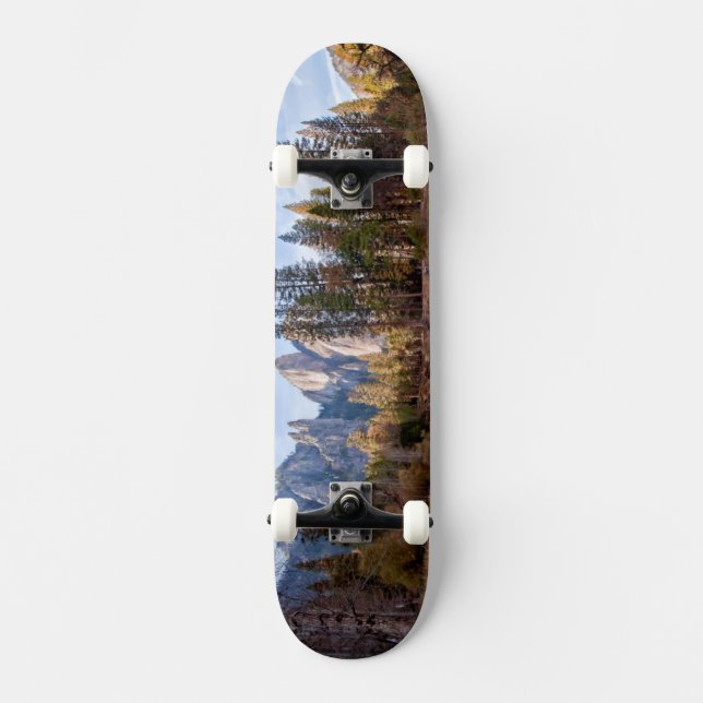 View of Cathedral Peaks Skateboard (Front)