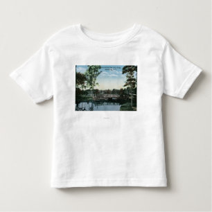 View of Central Park Creek Bridge Toddler T-Shirt