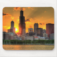 View of Chicago's skyline from  Adler