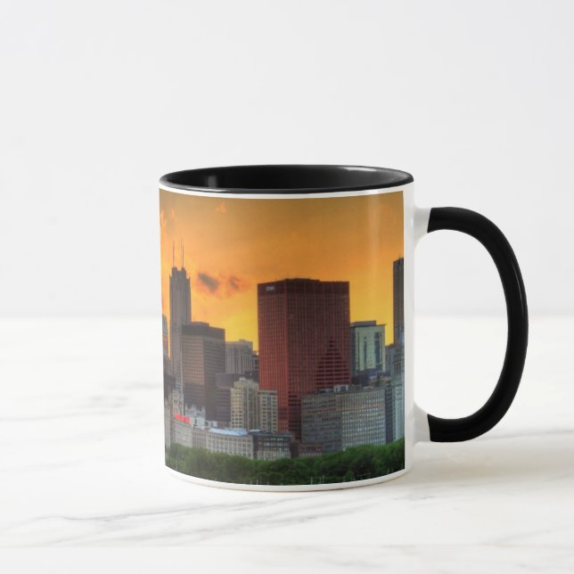 View of Chicago's skyline from  Adler Mug (Right)