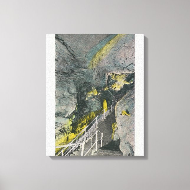 View of Chinese Pagoda in Titan's Temple Canvas Print (Front)