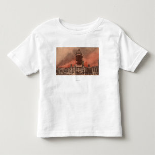 View of City Hall After Earthquake Toddler T-Shirt