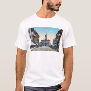 View of City Hall Bldg from Washington St T-Shirt