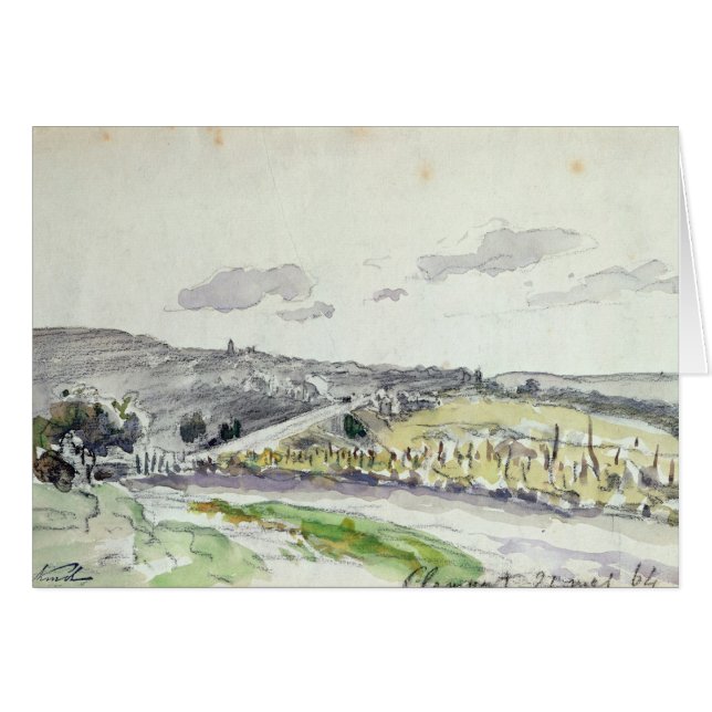 View of Clamart, 1864 (Front Horizontal)