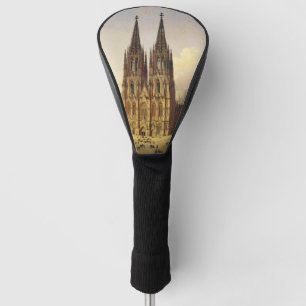 View of Cologne Cathedral Gothic majesty Golf Head Cover
