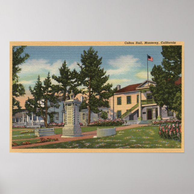 View of Colton Hall Poster (Front)