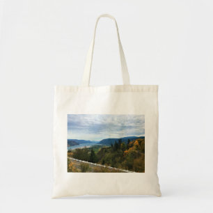 View of Columbia River, Columbia River Gorge, OR Tote Bag