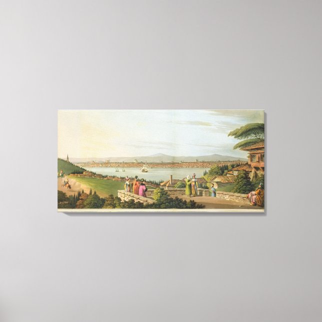 View of Constantinople, plate 1 from 'Views in the Canvas Print (Front)