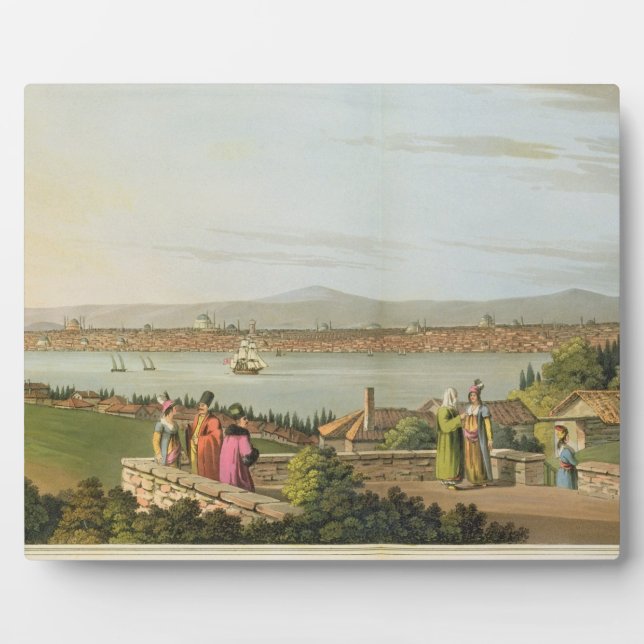 View of Constantinople, plate 1 from 'Views in the Plaque (Front)