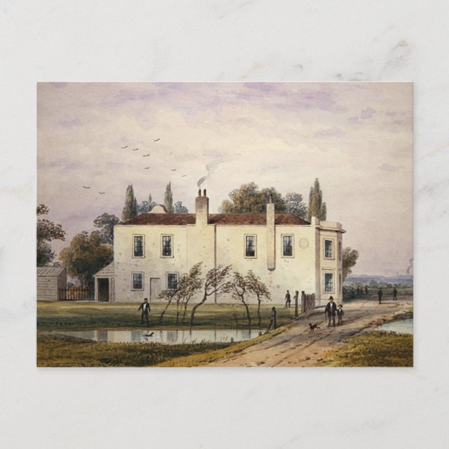 View of Copenhagen House, 1853 Postcard (Front)