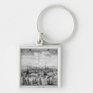 View of Copenhagen Key Ring