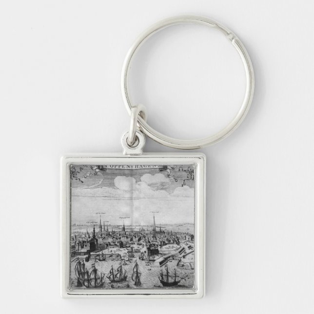 View of Copenhagen Key Ring (Front)