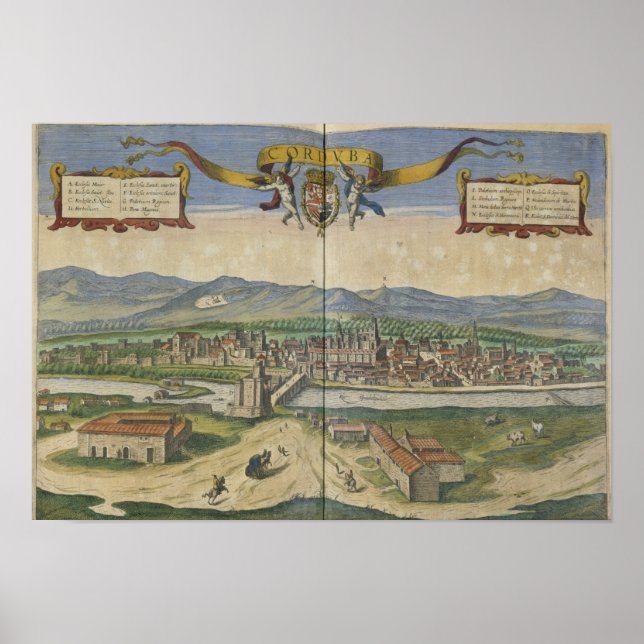 View of Cordoba Poster (Front)
