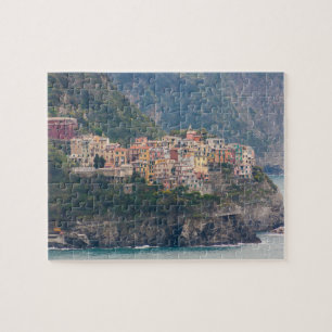 View of Corniglia, Cinque Terre, Italy Jigsaw Puzzle