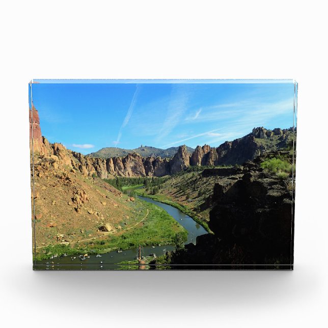 View of Crooked River, OR Photo Block (Front)