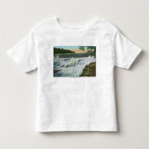 View of Dam at Ausable Chasm Toddler T-Shirt
