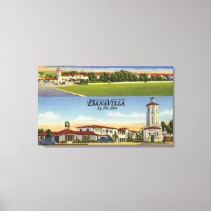 View of Dana Villa By-the-Sea Canvas Print