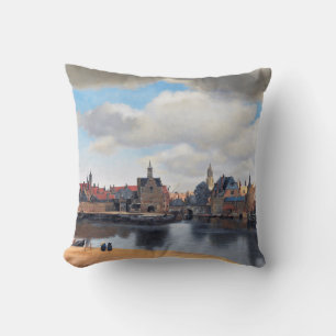View of Delft, Johannes Vermeer, 1659-1660 Cushion