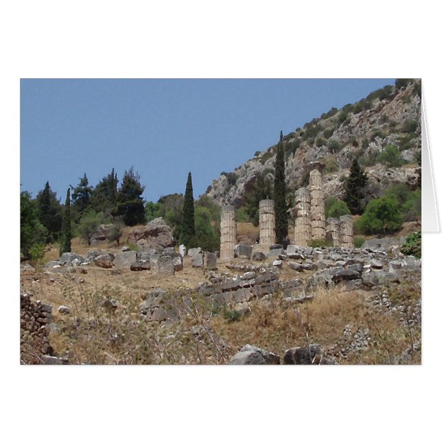 View of Delphi, Greece (Front Horizontal)