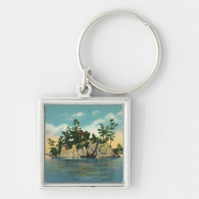 View of Devil's Oven Key Ring (Front)