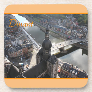View of Dinant and River Meuse, Belgium Coaster