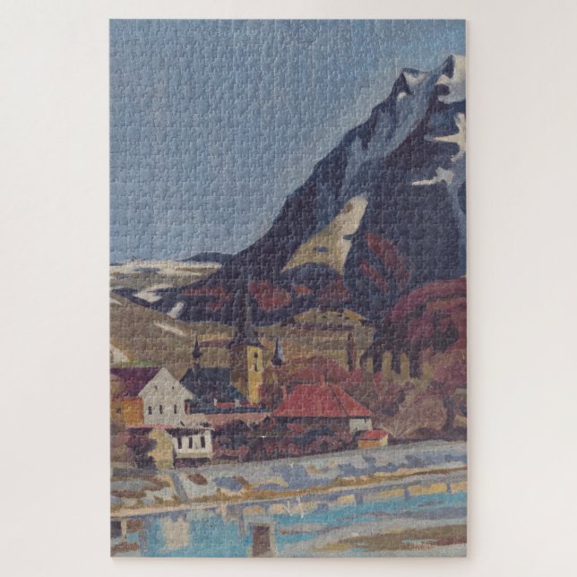 View of Dolný Kubín by Arnold Peter Weisz Jigsaw Puzzle (Vertical)