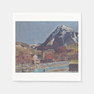View of Dolný Kubín by Arnold Peter Weisz Napkin