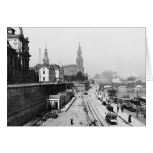 View of Dresden from the Bruehlsche Terrasse