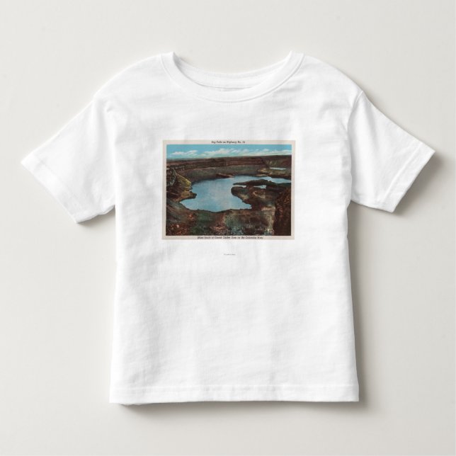 View of Dry Falls from Hwy. 10Washington Toddler T-Shirt (Front)