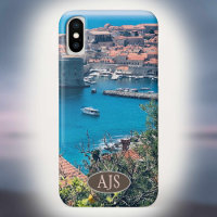 View of Dubrovnik Harbour, Croatia.