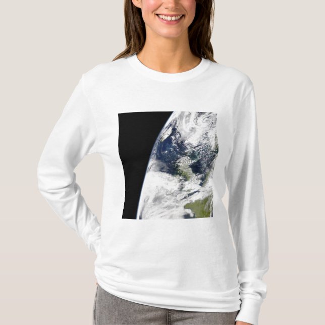 View of Earth from space T-Shirt (Front)