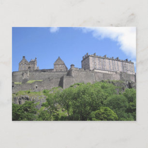 View of Edinburgh Castle, Edinburgh, Scotland, 3 Postcard