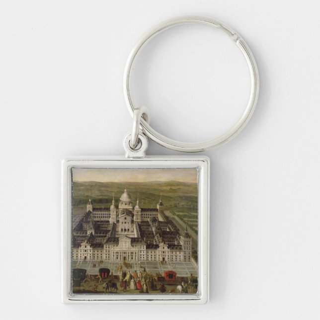View of El Escorial Key Ring (Front)