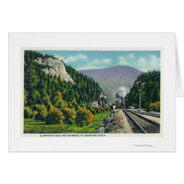 View of Elephant's Head & Crawford Notch Entranc (Front Horizontal)