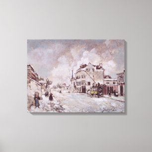 View of Faubourg Saint-Jacques Canvas Print