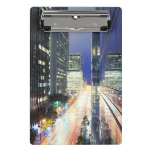 View of financial district office buildings mini clipboard