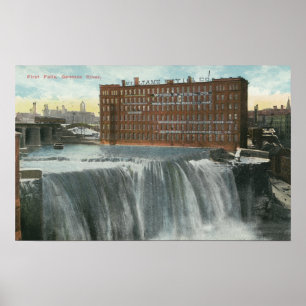 View of First Falls Poster
