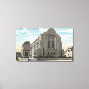 View of First United Presbyterian Church Canvas Print