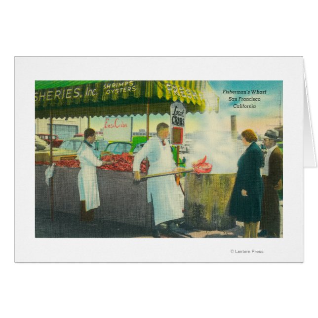 View of Fisherman's Wharf, Crabs Getting (Front Horizontal)