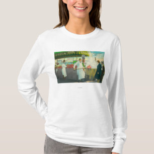 View of Fisherman's Wharf, Crabs Getting T-Shirt
