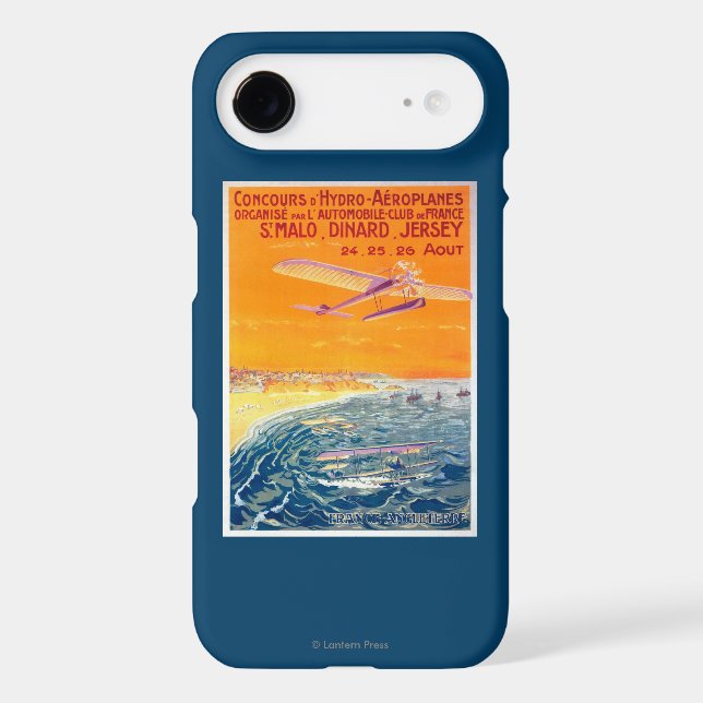 View of Float Planes in Air and Water Poster Case-Mate iPhone Case (Back)